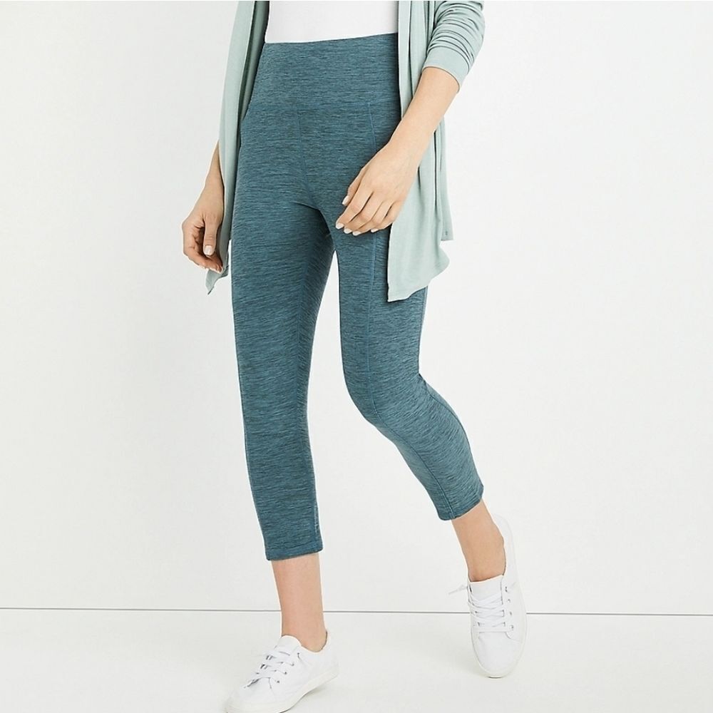 Maurices Super High Rise Heather Pocket Luxe Capri Legging